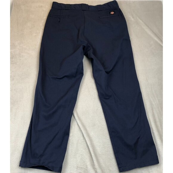 Dickies Men's Work Pants 40x32 874 Original Fit Navy Straight Chino Flat Front - Picture 11 of 11